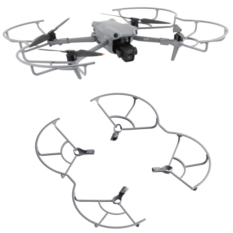 Hélices Protector de, anillos de protección integrados, anillo de seguridad anticolisión de liberación rápida para DJI Air 3…