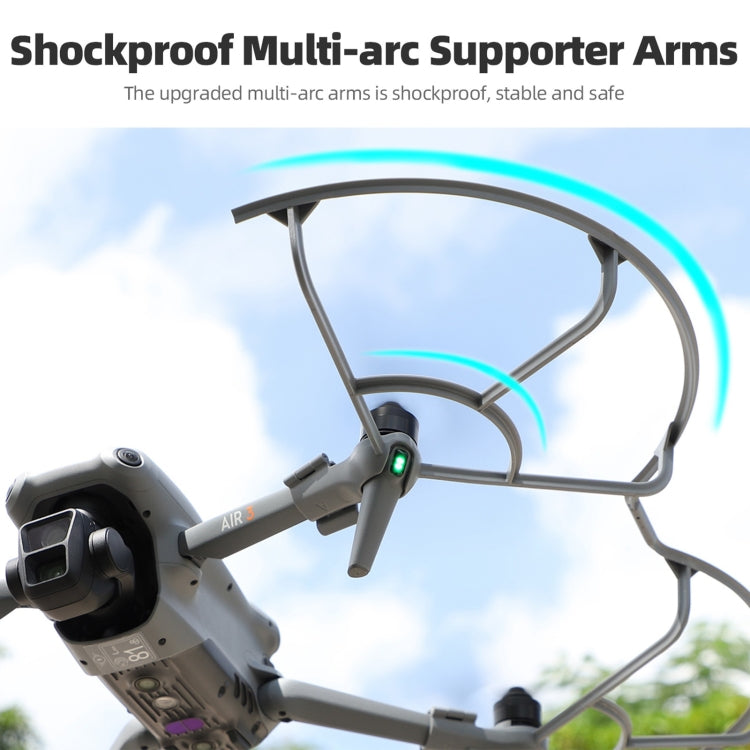 Hélices Protector de, anillos de protección integrados, anillo de seguridad anticolisión de liberación rápida para DJI Air 3…
