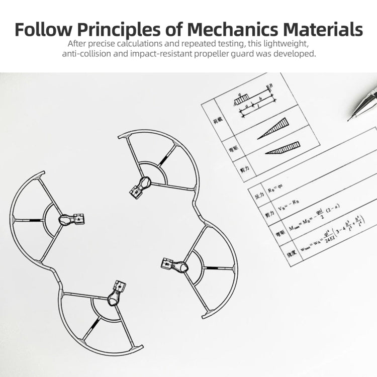 Hélices Protector de, anillos de protección integrados, anillo de seguridad anticolisión de liberación rápida para DJI Air 3…