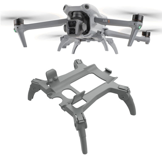 Soporte Extensiones de tren de aterrizaje, para patas de soporte con engranajes de araña elevados para DJI Air 3S (gris)
