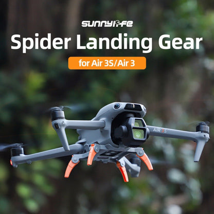 Soporte Extensiones de tren de aterrizaje, para patas de soporte con engranajes de araña elevados para DJI Air 3S (gris) — i…