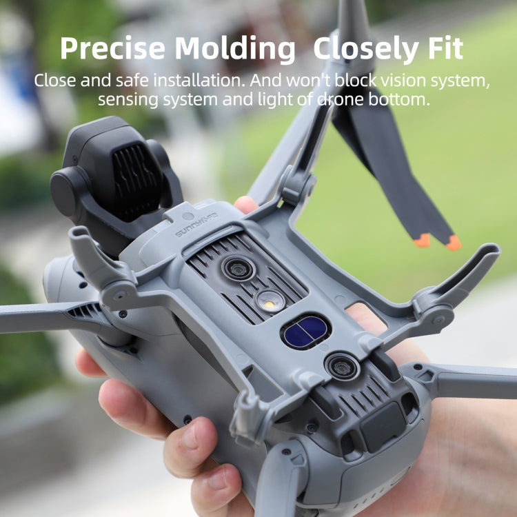 Soporte Extensiones de tren de aterrizaje, para patas de soporte con engranajes de araña elevados para DJI Air 3S (gris) — i…