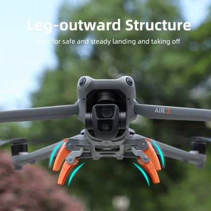 Soporte Extensiones de tren de aterrizaje, para patas de soporte con engranajes de araña elevados para DJI Air 3S (gris) — i…
