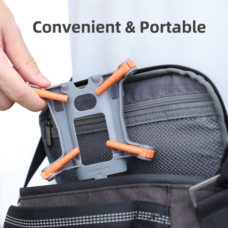 Soporte Extensiones de tren de aterrizaje, patas de para engranajes de araña elevados para DJI Air 3S (naranja) — imagen 10