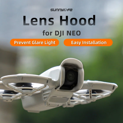 Tapa Parasol antirreflejo, protectora para el estabilizador para DJI Neo (negra) — imagen 3