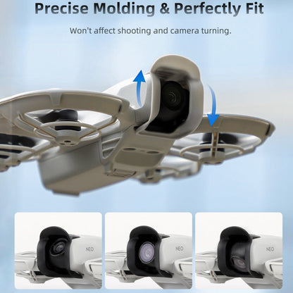 Tapa Parasol antirreflejo, protectora para el estabilizador para DJI Neo (negra) — imagen 6