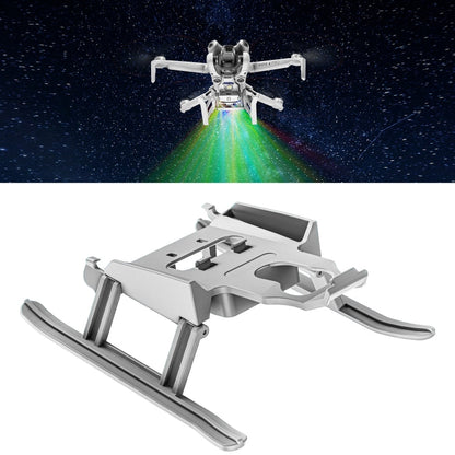 Soporte de entrenamiento STARTRC para tren de aterrizaje elevado plegable con luz LED para DJI Mini 4 Pro (gris)