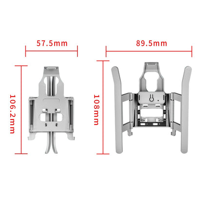 Soporte de entrenamiento STARTRC para tren de aterrizaje elevado plegable con luz LED para DJI Mini 4 Pro (gris) — imagen 8
