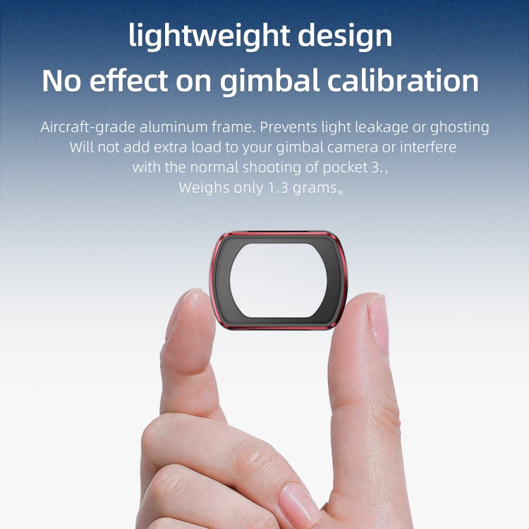 Filtro de niebla STARTRC 1/4 negro para DJI Osmo Pocket 3 — imagen 5