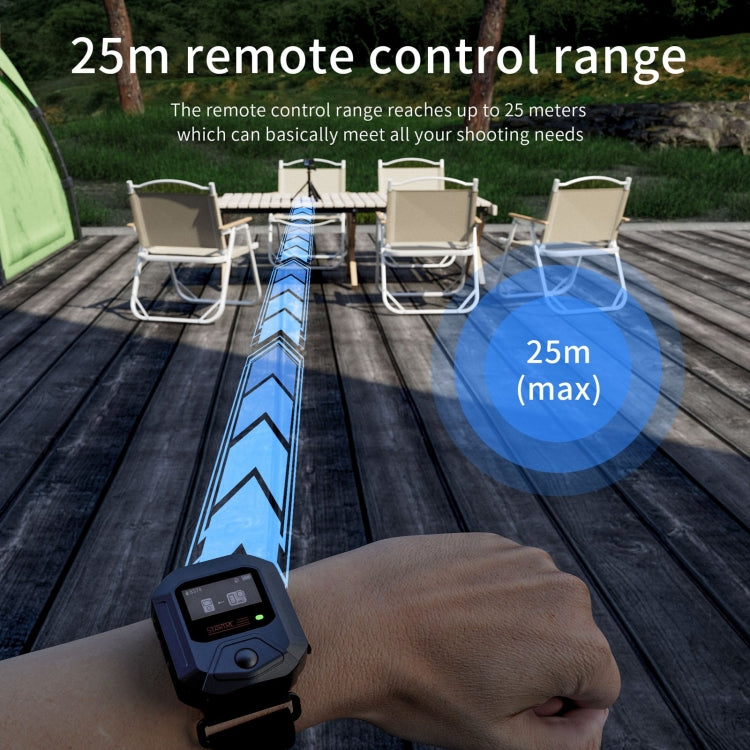 Control remoto Bluetooth con GPS para DJI Osmo Action 5 (negro) — imagen 4