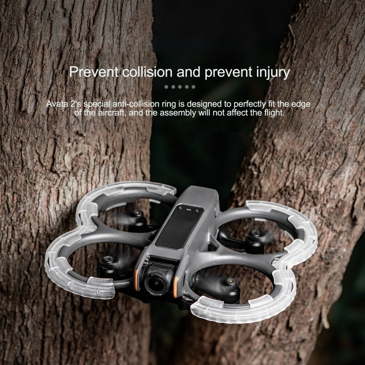 Cubierta protectora anticolisión de TPU para control central STARTRC de para DJI Avata 2 (transparente) — imagen 3
