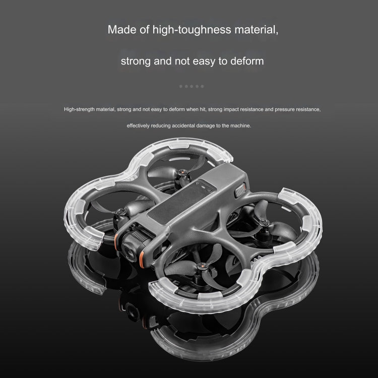 Cubierta protectora anticolisión de TPU para control central STARTRC de para DJI Avata 2 (transparente) — imagen 5