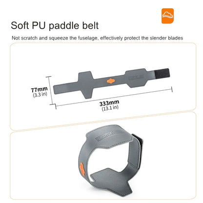Soporte para hélices de PU para dron / STARTRC para DJI Air 3S (gris) — imagen 5