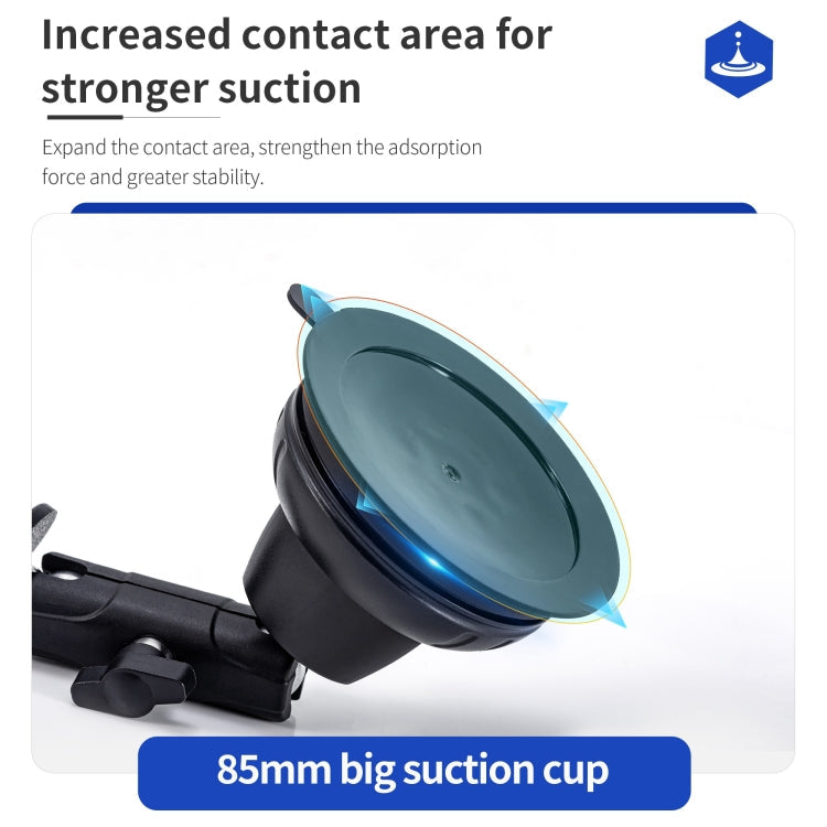 Soporte adaptador de expansión con ventosa STARTRC para DJI Osmo Pocket 3 (negro) — imagen 4