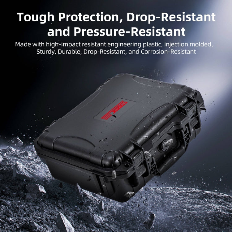 Estuche de almacenamiento tipo estuche de doble capa EVA ABS resistente al agua STARTRC para DJI Osmo Action 5 (negro) — ima…