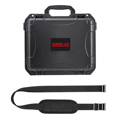 Estuche de almacenamiento tipo estuche de doble capa EVA ABS resistente al agua STARTRC para DJI Osmo Action 5 (negro) — ima…