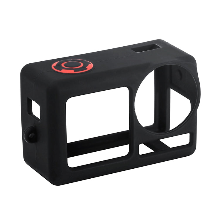 Estuche protector de silicona STARTRC con cubierta para lente para DJI Osmo Action 5 (negro)