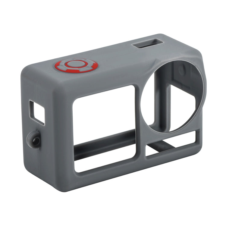 Estuche protector de silicona STARTRC con cubierta para lente para DJI Osmo Action 5 (gris)