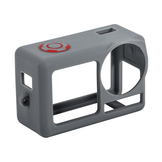 Estuche protector de silicona STARTRC con cubierta para lente para DJI Osmo Action 5 (gris)