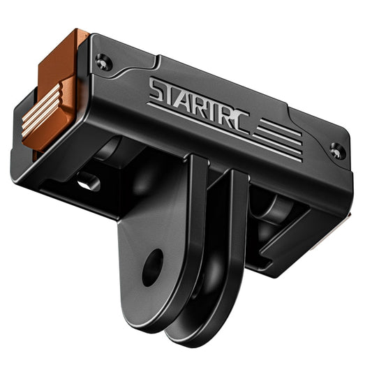 Soporte de extensión Adaptador rápido de plástico STARTRC, magnético para DJI Osmo Action 5 (negro) — imagen 2