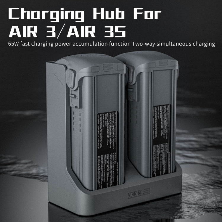 Batería Cargador de Butler de carga bidireccional para DJI Air 3S (gris) — imagen 2