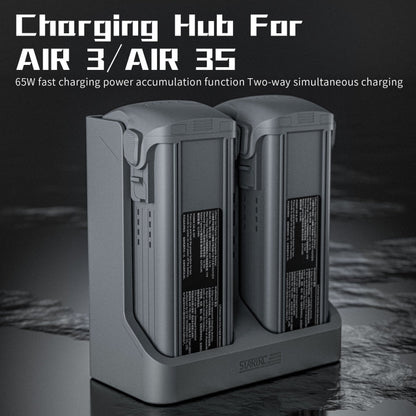 Batería Cargador de Butler de carga bidireccional para DJI Air 3S (gris) — imagen 2