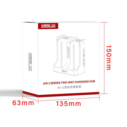 Batería Cargador de Butler de carga bidireccional para DJI Air 3S (gris) — imagen 8