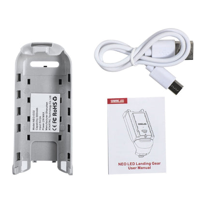 Soporte de entrenamiento STARTRC, luz LED, tren de aterrizaje elevado para DJI Neo (gris) — imagen 10