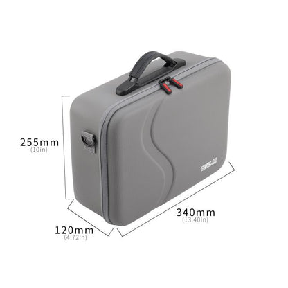 Bolso de mano de PU para guardar el hombro mejorado para DJI Neo (gris) — imagen 3