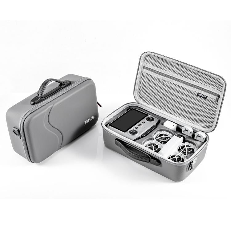 Bolso de mano de PU para guardar el hombro, compatible con RC2 para DJI Neo (gris)
