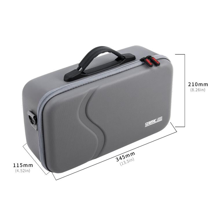 Bolso de mano de PU para guardar el hombro, compatible con RC2 para DJI Neo (gris) — imagen 3