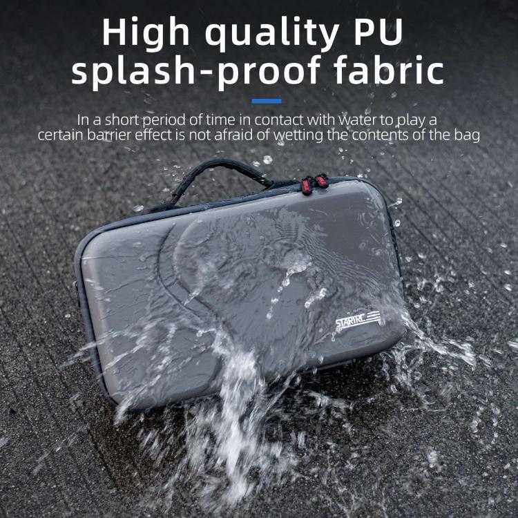 Bolso de mano de PU para guardar el hombro, compatible con RC2 para DJI Neo (gris) — imagen 9
