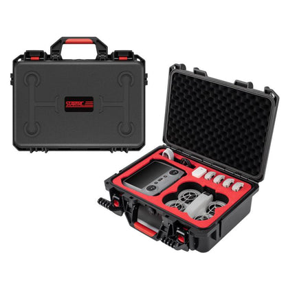 Estuche de almacenamiento tipo estuche de PP impermeable para DJI Neo (negro)