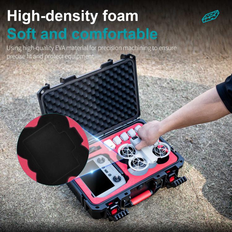 Estuche de almacenamiento tipo estuche de PP impermeable para DJI Neo (negro) — imagen 5