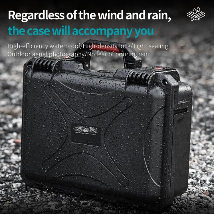 Estuche de almacenamiento tipo estuche de PP impermeable para DJI Neo (negro) — imagen 7