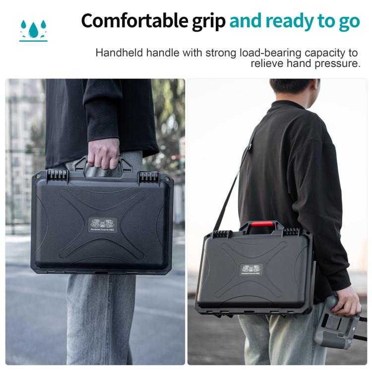 Estuche de almacenamiento tipo estuche de PP impermeable para DJI Neo (negro) — imagen 8