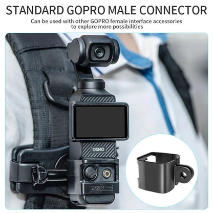 Soporte de expansión STARTRC Marco de plástico fijo para DJI Osmo Pocket 3 (negro) — imagen 9