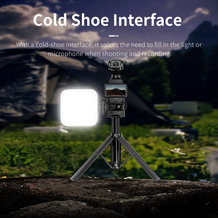 Soporte STARTRC adaptador de expansión de montaje fijo multifuncional para DJI Osmo Pocket 3 (negro) — imagen 5