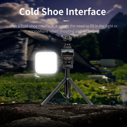 Soporte STARTRC adaptador de expansión de montaje fijo multifuncional para DJI Osmo Pocket 3 (negro) — imagen 5