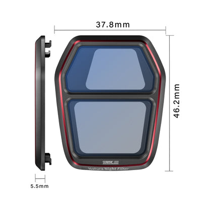 Filtro de lente para reducción de contaminación lumínica STARTRC NIGHT para DJI Air 3S — imagen 4