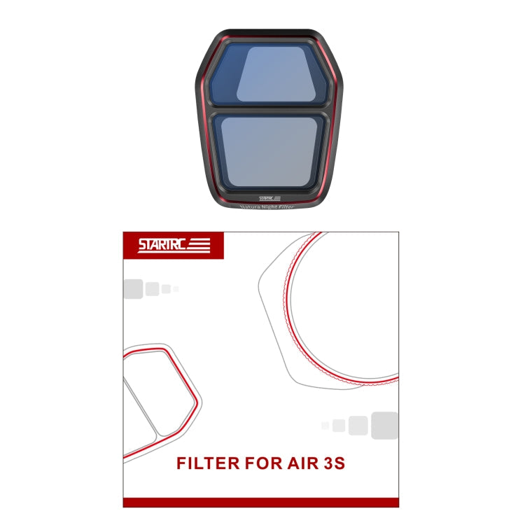 Filtro de lente para reducción de contaminación lumínica STARTRC NIGHT para DJI Air 3S — imagen 6