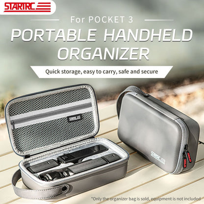 Estuche de transporte STARTRC portátil Bolsa de almacenamiento corporal para DJI Osmo Pocket 3 (gris) — imagen 2