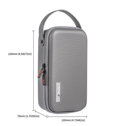 Estuche de transporte STARTRC portátil Bolsa de almacenamiento corporal para DJI Osmo Pocket 3 (gris) — imagen 7
