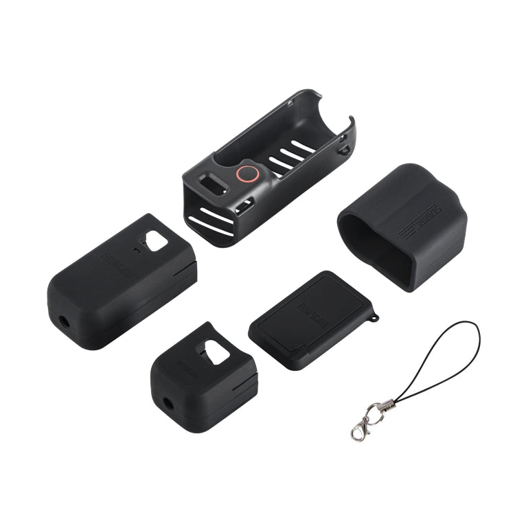 Lente STARTRC 5 en 1 Cuerpo Mango Pantalla Funda de silicona TPU para DJI Osmo Pocket 3 (Negro) — imagen 2