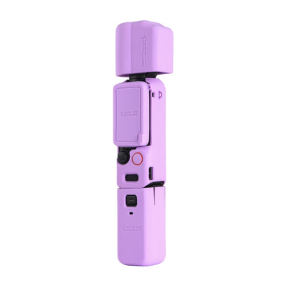 Lente STARTRC 5 en 1 Cuerpo Mango Pantalla Funda de silicona TPU para DJI Osmo Pocket 3 (púrpura) — imagen 3
