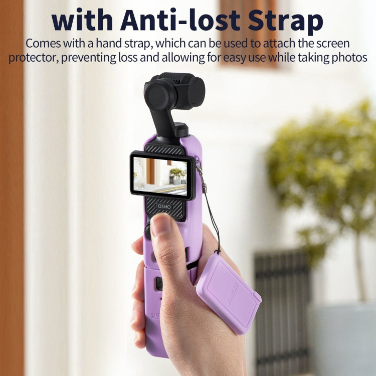 Lente STARTRC 5 en 1 Cuerpo Mango Pantalla Funda de silicona TPU para DJI Osmo Pocket 3 (Negro) — imagen 7