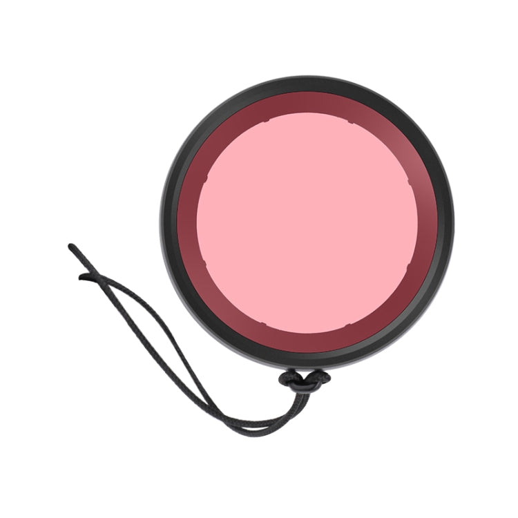 Filtro de lente de color para buceo con carcasa para DJI Osmo Action 5 (rosa)