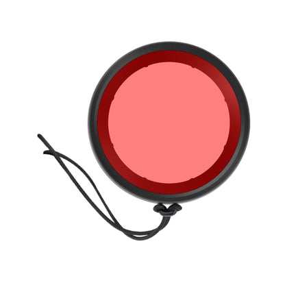 Filtro de lente de color para buceo con carcasa para DJI Osmo Action 5 (rojo)