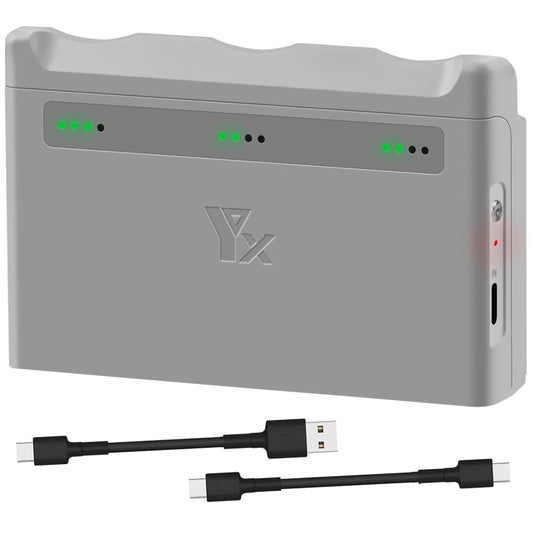 Batería de 3 Cargador de canales, administrador de carga de batería para DJI Neo (gris)