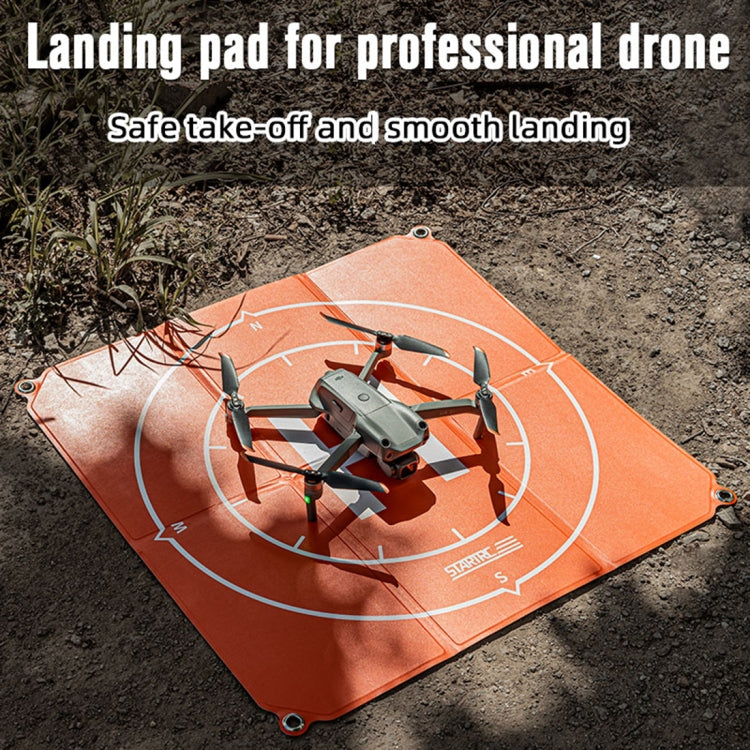 StarTRC 65 CM Portátil plegable de estacionamiento cuadrado delantal Pad de aterrizaje para DJI Mini 2 — imagen 3